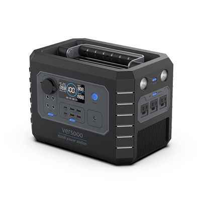 qualité Type C portable power station 600w 110v 220v solar power station portable backup portable home camping lifepo4 battery usine